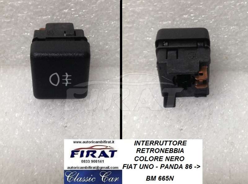 INTERRUTTORE RETRONEBBIA FIAT PANDA - UNO(665N)